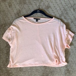 Banana republic light pink top